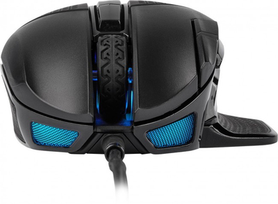 Mi gaming Corsair NIGHTSWORD RGB, me kabllo, 8 butona, i zi