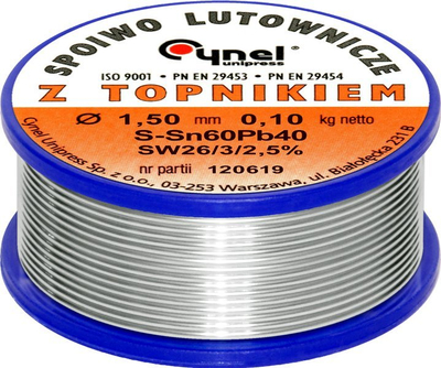 Tel saldimi Cynel LC60 FSW26, 1.5mm, 100g, argjendtë