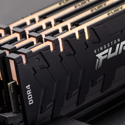 Memorie Kingston Fury Renegade RGB, DDR4, 32 GB, 3600 MHz, CL16, KF436C16RBAK4/32