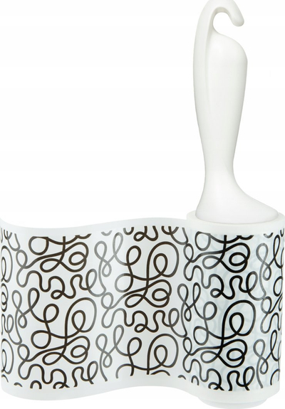 Rrotull pastrimi Scotch-Brite Designs, 25 fletë, dorezë e bardhë