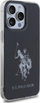 Mbulesë telefoni US Polo Assn Shiny Big Logo për iPhone 15 Pro Max 6.7", e zezë