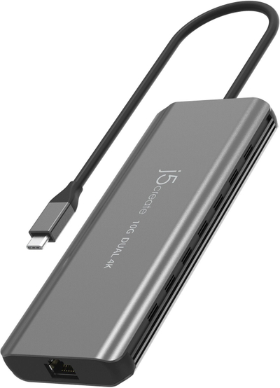 Dock USB C J5create JCD398, Dual HDMI 4K, 10Gbps, i zi