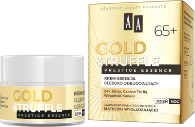 Krem rigjenerues fytyre AA Gold &amp; Truffle Prestige Essence Ultra 65+, 50 ml