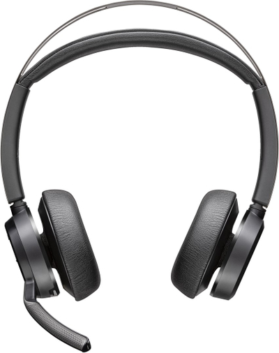 Kufje Bluetooth HP Poly Voyager Focus 2-M, Microsoft Teams, me bazë karikimi, të zeza