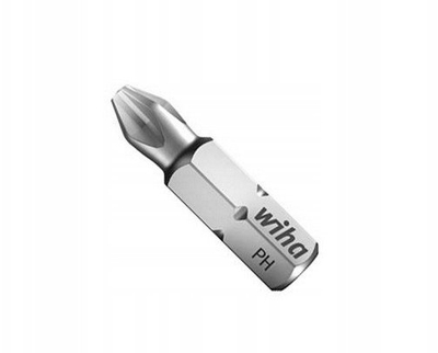 Set bitash Wiha 08048 Phillips PH2, 25mm, 50 copë, gri