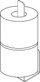 Mbajtëse letre higjienike Deante Mokko