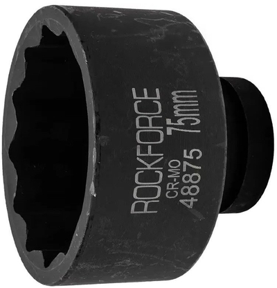 Çelës goditës Rockforce RF-48875, 75mm, 1", 12-këndësh