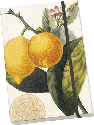 Fletore dekorative STNOTE 83 Lemon, A5, me rrip elastik, me limon