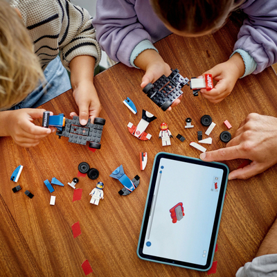 Set Lego City Williams Racing dhe Haas F1, Start Grid, për kalamaj