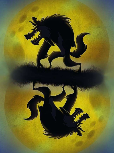 Lojë tavoline Ravensburger Werewolves Full Moon, role të fshehta, për grup