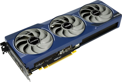 Kartë grafike Sparkle Intel Arc B580 TITAN OC, 12GB GDDR6, blu