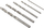 Set stërvitjesh për metal Irwin HSS DIN338, 5 copë, 2-6mm
