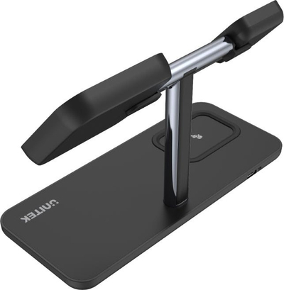 Karikues me valë Unitek MagMighty TRI 3 në 1 P1212A, 15W, USB PD 3.0, i zi