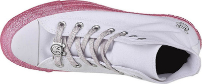 Atlete për femra Converse X Miley Cyrus Chuck Taylor Hi All Star, nr. 37, të bardha