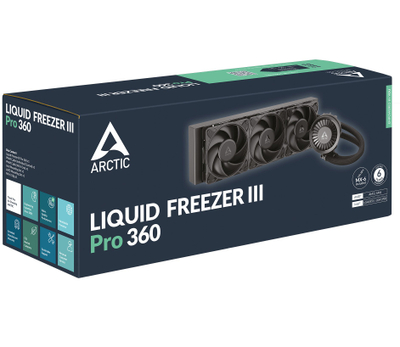 Ftohës Arctic Liquid Freezer III Pro, i zi