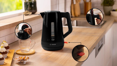 Ibrik elektrik Bosch TWK1M123 MyMoments, 1.7L, 2400W, i bardhë