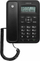 Telefon fiks me tel Motorola CT202, me altoparlant, ekran që të tregon kush po të merr, i zi