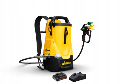 Pompë boje Wagner Control Pro 300 Move, airless, bateri 18V, e verdhë