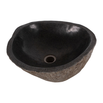 Lavaman guri i gdhendur gri 40×40×20 cm (HM7807), gri