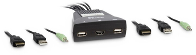 Switch KVM INTER-TECH LS-21HA, 2-porte, HDMI