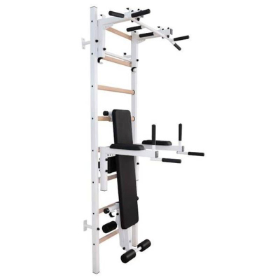 Shkallë për gjimnastikë Benchk (830016), 240cm, me paralele, parmak dhe stol
