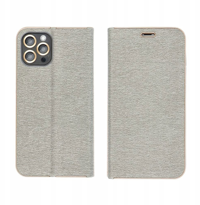 Këllëf libër Vennus për Samsung Galaxy A36 5G, lëkurë ekologjike, me magnet, i zi
