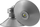 Lampë industriale varëse Inoxx HB100W, LED 100W, 4000K, ngjyrë argjendi