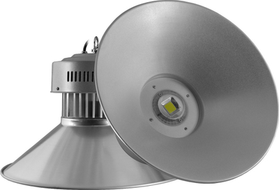 Lampë industriale varëse Inoxx HB100W, LED 100W, 4000K, ngjyrë argjendi