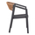Kolltuk alumini profesionale, back ratan, 56,5×58×79 cm (HM5891.01), bezhë