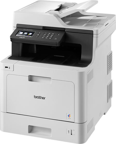 Brother DCP-L8410CDW Мултифункционален печатач, Wi-Fi, бел