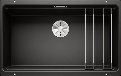 Lavaman kuzhine Blanco Etagon 700 U, Silgranit, me tap InFino, i zi