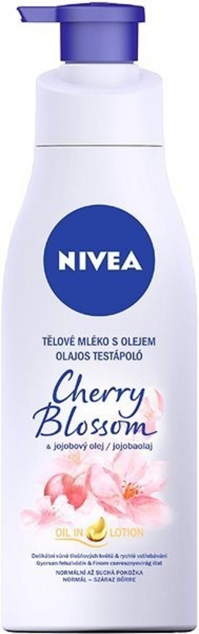 Hidratues trupi me qumësht Cherry Blossom Nivea 200 ml