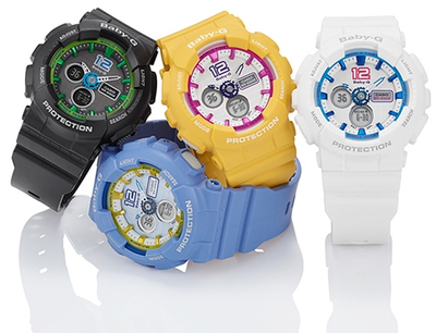 Orë dore Casio BABY-G BA 120-2B