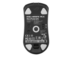 Maus ASUS ROG Harpe Ace - USB 2.0, BT, 2.4GHz, e zezë
