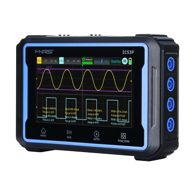 Oshiloskop portativ FNIRSI 2C53P, 2 kanale, 50MHz 250MS/s, i zi