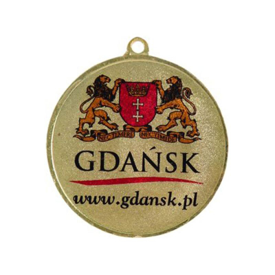 Medalje sporti Victoria LuxorJet MMC1740/G, metal, 4 cm, e artë
