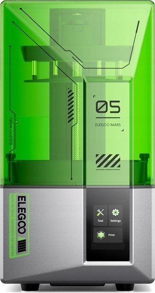 Printer 3D Elegoo Mars 5, SLA resin, LCD 4K, vetënivelues