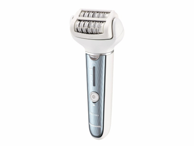 Depilator Panasonic ES-EL2A, Wet &amp; Dry, 3 shpejtësi, dritë LED, blu