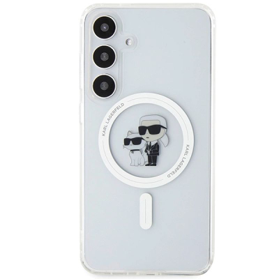 Mbulesë telefoni Karl Lagerfeld Ikonik MagSafe, për Samsung Galaxy S24, transparente