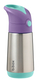 Termos për fëmijë b.box Chill Out, 350ml, me pipë, inox blu
