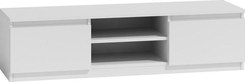 Dollap tavoline Topeshop Modern lcd, 140 cm, i bardhë