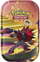 Kuti letra Pokemon TCG Scarlet &amp; Violet 6.5 Shrouded Fable Mini Tin, 2 booster packs, kuti e vogël metalike koleksionuese, me shumë ngjyra
