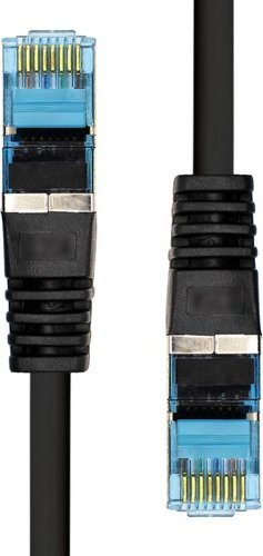 Kabllo rrjeti ProXtend CAT6A S FTP, 10 m, Ethernet, e zezë