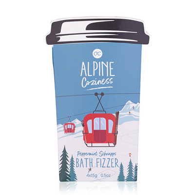 Set me bomba banje Accentra Alpine Coziness, 4 x 15 g