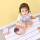 Set enësh për fëmijë LÄSSIG Tiny Team Cat, 4 pjesë, biokompozit, rozë
