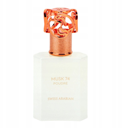 Parfum unisex Swiss Arabian Musk 74 Poudré EDP, 50ml, i bardhë