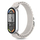Rrip najloni Tech-Protect Nylon Pro për Xiaomi Smart Band 8 9 10 NFC, i rregullueshëm, ngjyrë bejxhi