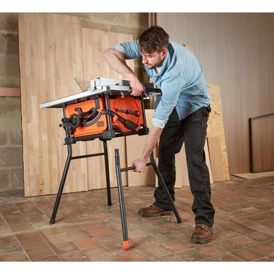 Sharrë tavoline Black&amp;Decker BES720, 1800 W, teh 254 mm, portokalli