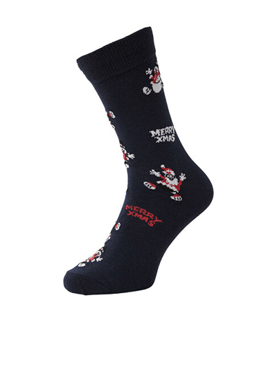 Set mbathje dhe qorape për meshkuj Jack&Jones Jachappy Xmas Giftbox, të zeza