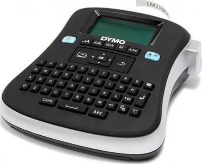 Printer etiketa Dymo LabelManager 210D Plus S0784430, ekran i madh, tastierë QWERTY, gri
